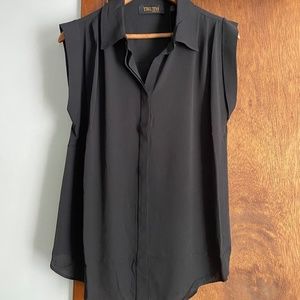Truth cap-sleeved blouse